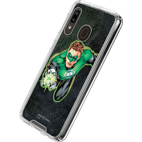 DC Comics Green Lantern Portrait Art by Jim Lee Galaxy A30 Clear Case