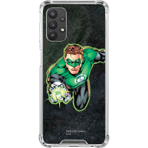 DC Comics Green Lantern Portrait Art by Jim Lee Galaxy A32 5G Clear Case