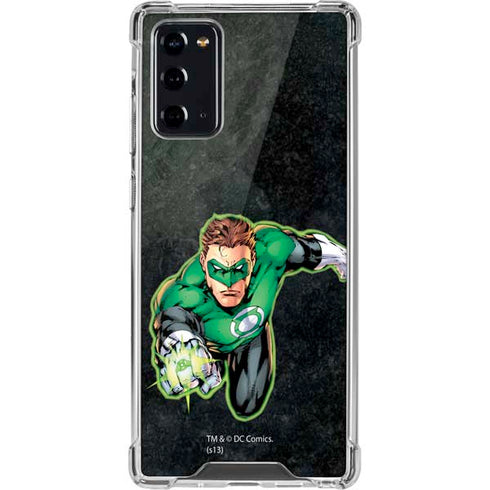 DC Comics Green Lantern Portrait Art by Jim Lee Galaxy Note20 5G Clear Case