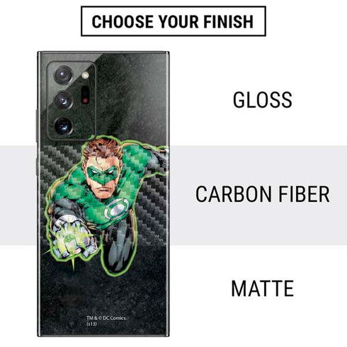 DC Comics Green Lantern Portrait Art by Jim Lee Galaxy Note20 Ultra 5G Skin