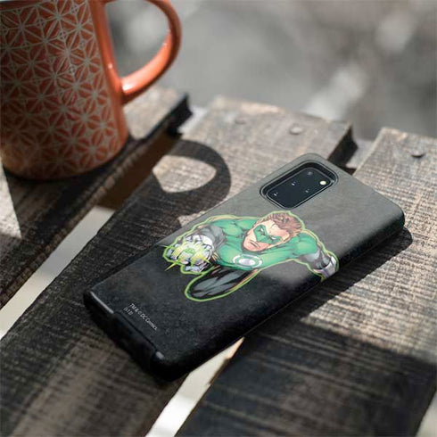 DC Comics Green Lantern Portrait Art by Jim Lee Galaxy S20 Plus Pro Case