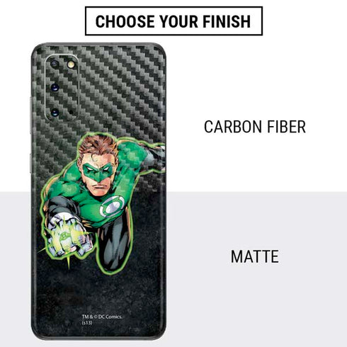 DC Comics Green Lantern Portrait Art by Jim Lee Galaxy S20 Skin
