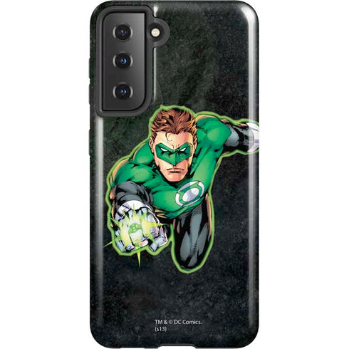 DC Comics Green Lantern Portrait Art by Jim Lee Galaxy S21 5G Pro Case