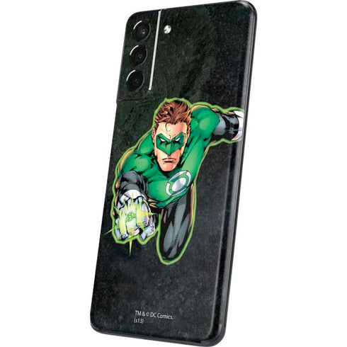 DC Comics Green Lantern Portrait Art by Jim Lee Galaxy S21 Plus 5G Skin