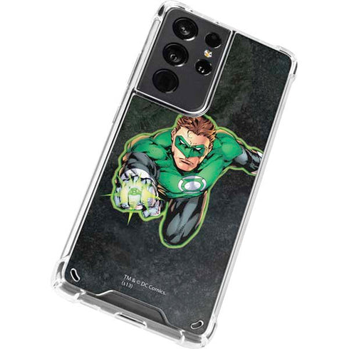 DC Comics Green Lantern Portrait Art by Jim Lee Galaxy S21 Ultra 5G Clear Case