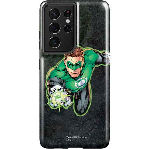 DC Comics Green Lantern Portrait Art by Jim Lee Galaxy S21 Ultra 5G Pro Case