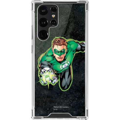 DC Comics Green Lantern Portrait Art by Jim Lee Galaxy S22 Ultra Clear Case