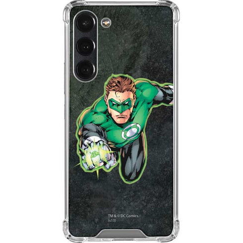 DC Comics Green Lantern Portrait Art by Jim Lee Galaxy S23 Plus Clear Case