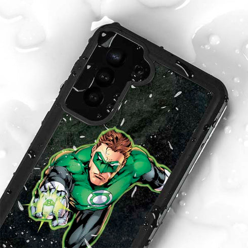 DC Comics Green Lantern Portrait Art by Jim Lee Galaxy S23 Plus Waterproof Case