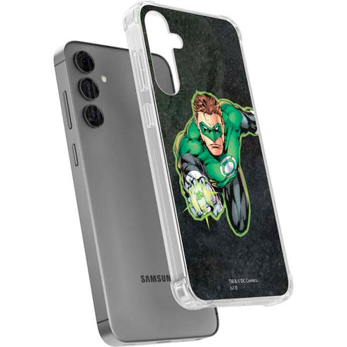 DC Comics Green Lantern Portrait Art by Jim Lee Galaxy S24 Plus Clear Case