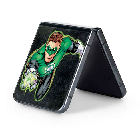 DC Comics Green Lantern Portrait Art by Jim Lee Galaxy Z Flip5 5G Skin