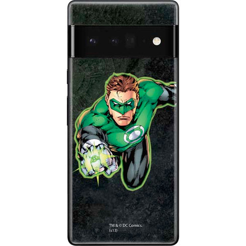 DC Comics Green Lantern Portrait Art by Jim Lee Google Pixel 6 Pro Skin