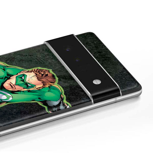 DC Comics Green Lantern Portrait Art by Jim Lee Google Pixel 6 Pro Skin