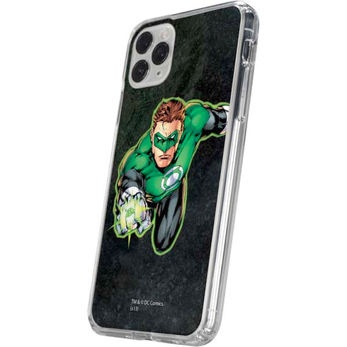 DC Comics Green Lantern Portrait Art by Jim Lee iPhone 11 Pro Clear Case