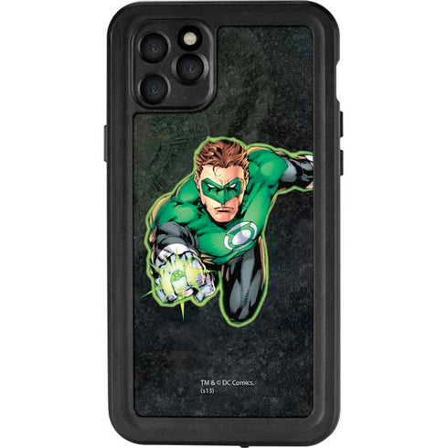DC Comics Green Lantern Portrait Art by Jim Lee iPhone 11 Pro Max Waterproof Case