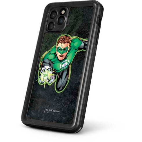 DC Comics Green Lantern Portrait Art by Jim Lee iPhone 11 Pro Waterproof Case