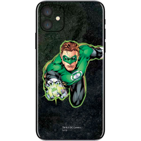 DC Comics Green Lantern Portrait Art by Jim Lee iPhone 11 Skin