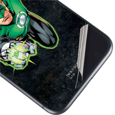 DC Comics Green Lantern Portrait Art by Jim Lee iPhone 11 Skin