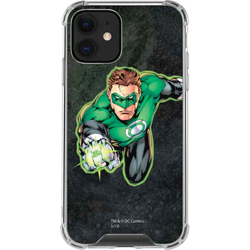 DC Comics Green Lantern Portrait Art by Jim Lee iPhone 12 Clear Case