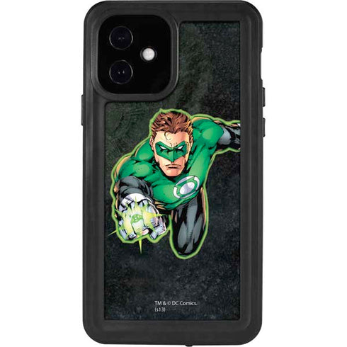 DC Comics Green Lantern Portrait Art by Jim Lee iPhone 12 Waterproof Case