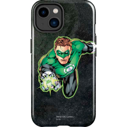 DC Comics Green Lantern Portrait Art by Jim Lee iPhone 14 Plus Impact Case
