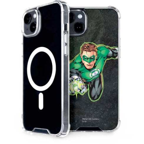 DC Comics Green Lantern Portrait Art by Jim Lee iPhone 14 MagSafe Case
