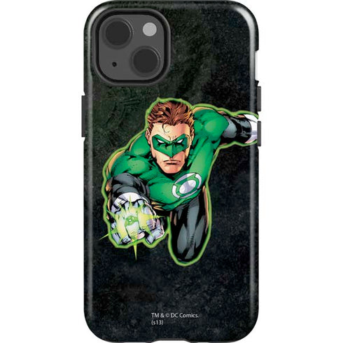 DC Comics Green Lantern Portrait Art by Jim Lee iPhone 15 Impact Case