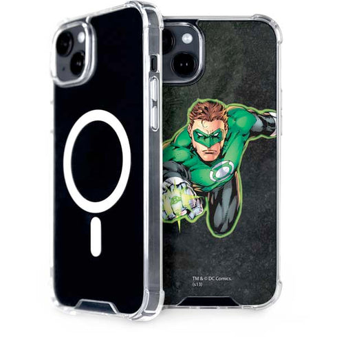 DC Comics Green Lantern Portrait Art by Jim Lee iPhone 15 Plus MagSafe Case