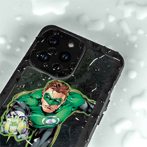 DC Comics Green Lantern Portrait Art by Jim Lee iPhone 14 Pro Waterproof Case
