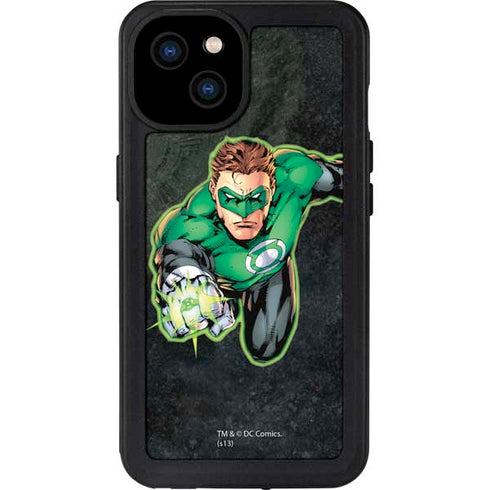 DC Comics Green Lantern Portrait Art by Jim Lee iPhone 15 Plus Waterproof Case
