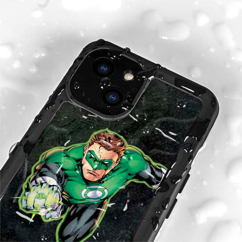 DC Comics Green Lantern Portrait Art by Jim Lee iPhone 15 Plus Waterproof Case