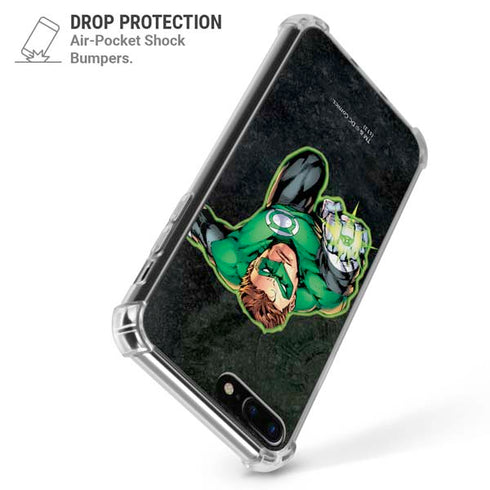 DC Comics Green Lantern Portrait Art by Jim Lee iPhone 7/8 Plus Clear Case