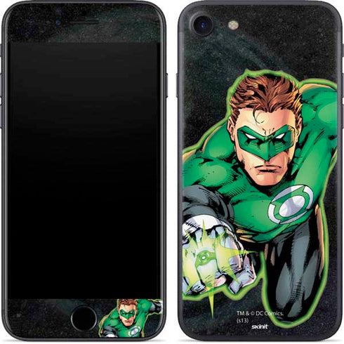 DC Comics Green Lantern Portrait Art by Jim Lee iPhone SE (2nd & 3rd Gen) Skin