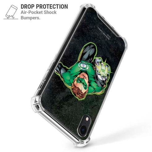 DC Comics Green Lantern Portrait Art by Jim Lee iPhone XR Clear Case