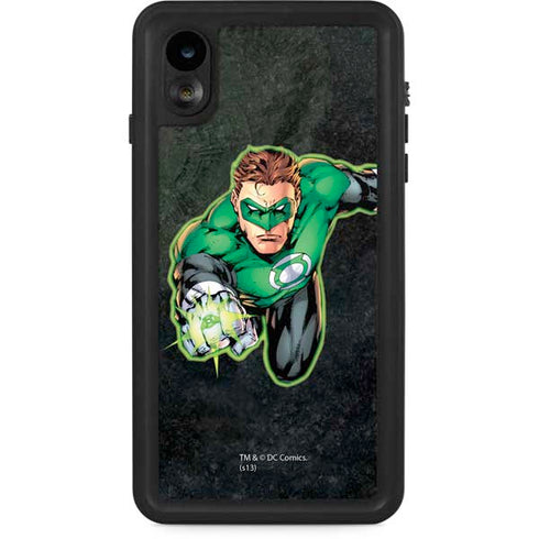 DC Comics Green Lantern Portrait Art by Jim Lee iPhone XR Waterproof Case