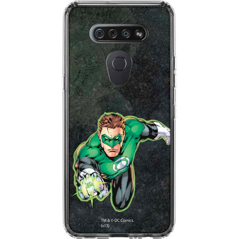 DC Comics Green Lantern Portrait Art by Jim Lee LG K51/Q51 Clear Case
