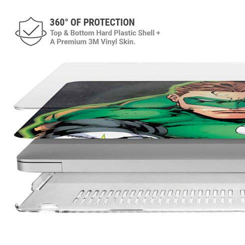 DC Comics Green Lantern Portrait Art by Jim Lee MacBook Air 13in M1 (2021) Case plus Skin