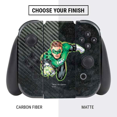 DC Comics Green Lantern Portrait Art by Jim Lee Nintendo Switch Bundle Skin