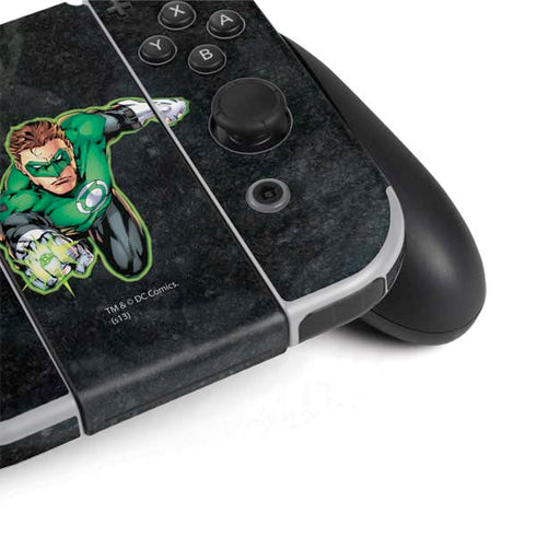 DC Comics Green Lantern Portrait Art by Jim Lee Nintendo Switch OLED (2021) Skin
