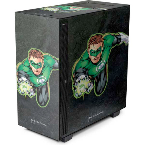 DC Comics Green Lantern Portrait Art by Jim Lee NZXT H510 Compact ATX Mid-Tower Case Skin