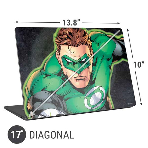 DC Comics Green Lantern Portrait Art by Jim Lee Universal Laptop 17in (13.8 x 10in) Skin