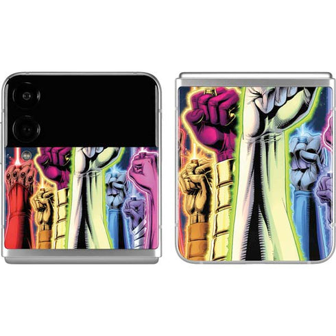 DC Comics Green Lantern Blackest Night: Tales of the Corps 1 Cover Galaxy Z Flip4 5G Skin