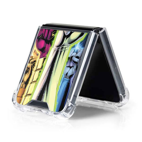 DC Comics Green Lantern Blackest Night: Tales of the Corps 1 Cover Galaxy Z Flip5 5G Clear Case