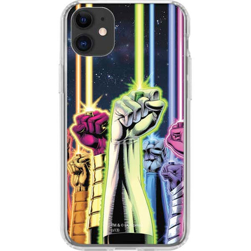DC Comics Green Lantern Blackest Night: Tales of the Corps 1 Cover iPhone 11 Clear Case