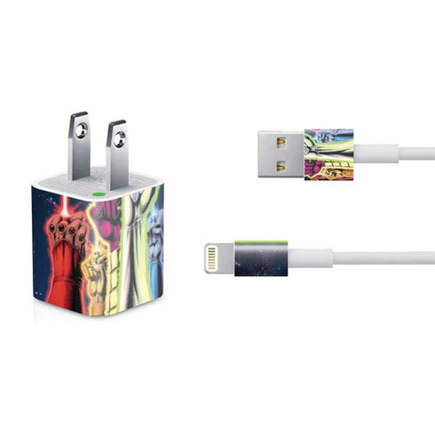 DC Comics Green Lantern Blackest Night: Tales of the Corps 1 Cover iPhone Charger (5W USB) Skin