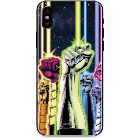 DC Comics Green Lantern Blackest Night: Tales of the Corps 1 Cover iPhone XS Skin