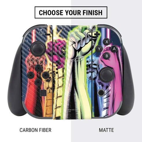 DC Comics Green Lantern Blackest Night: Tales of the Corps 1 Cover Nintendo Switch Bundle Skin