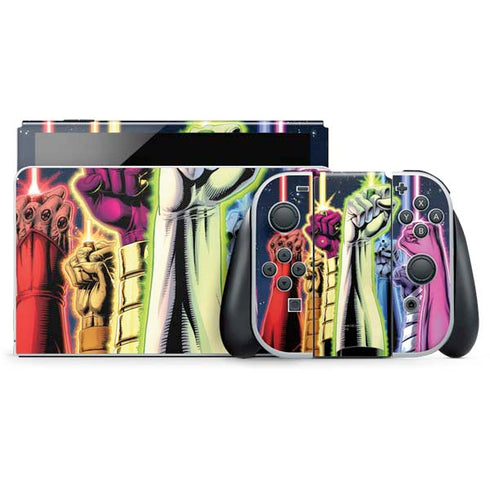 DC Comics Green Lantern Blackest Night: Tales of the Corps 1 Cover Nintendo Switch OLED (2021) Skin