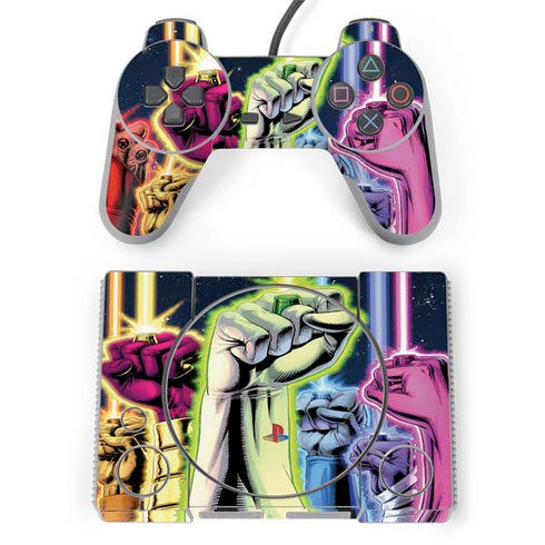 DC Comics Green Lantern Blackest Night: Tales of the Corps 1 Cover PlayStation Classic Bundle Skin