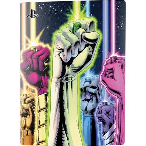 DC Comics Green Lantern Blackest Night: Tales of the Corps 1 Cover PS5 Console Skin